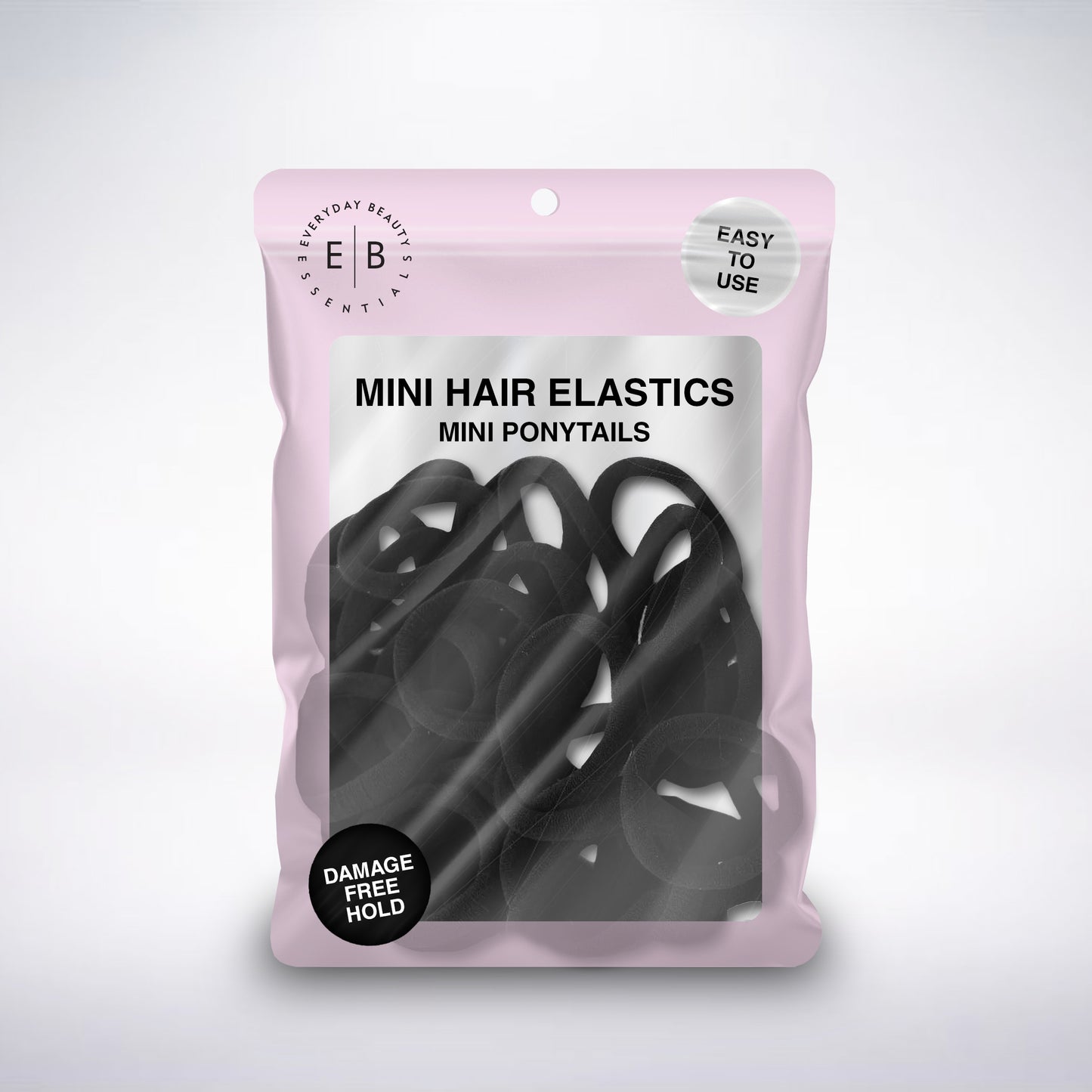 MINI HAIR ELASTICS – Secure, Damage-Free Hold