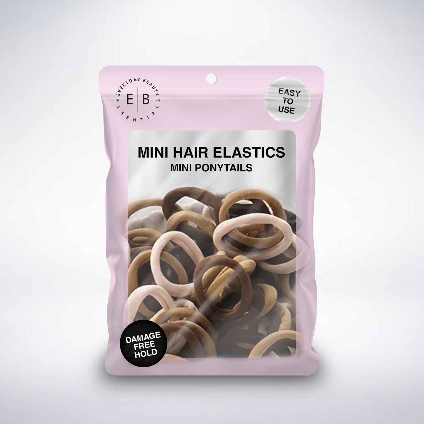 MINI HAIR ELASTICS – Secure, Damage-Free Hold