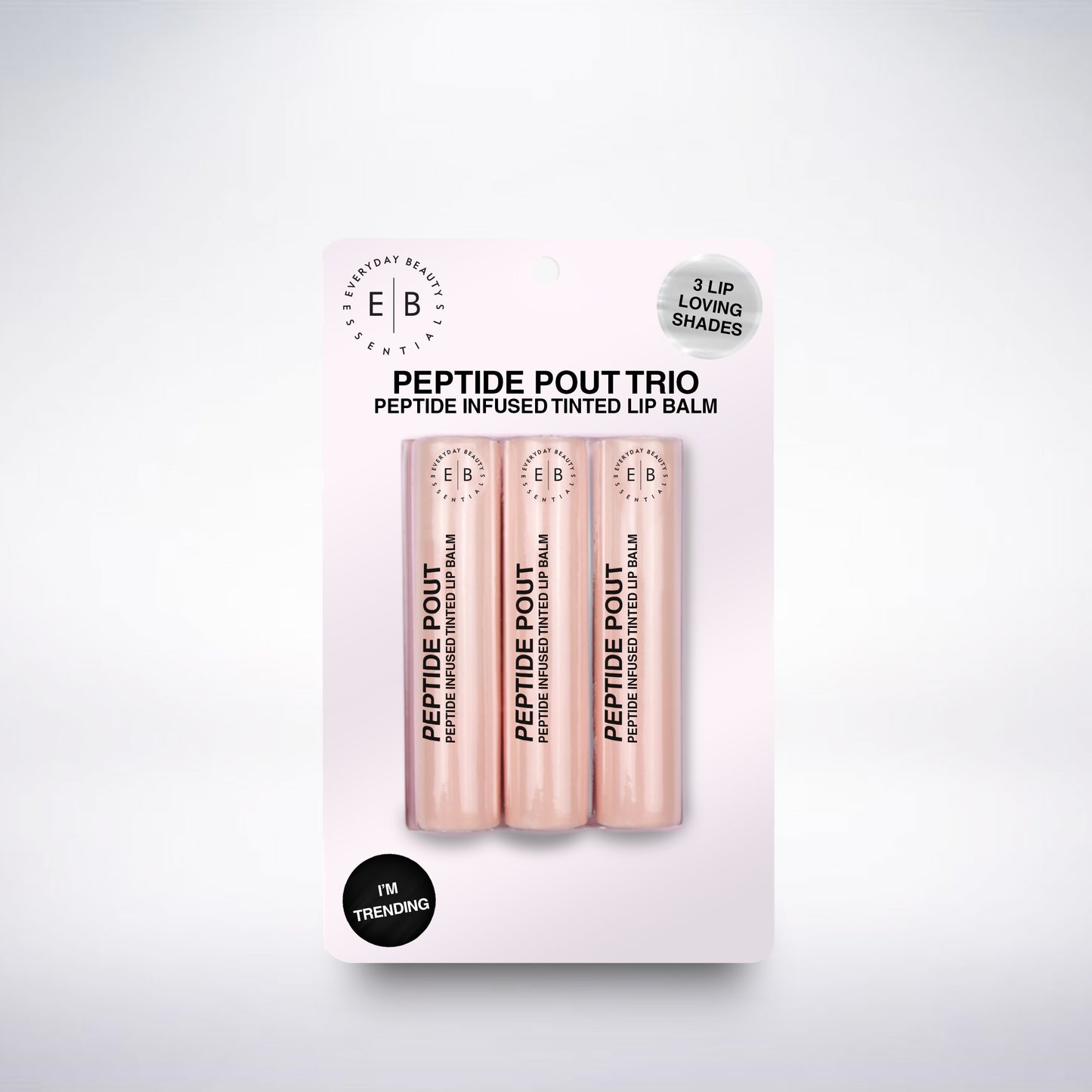 PEPTIDE POUT TRIO – Tinted Lip Balm