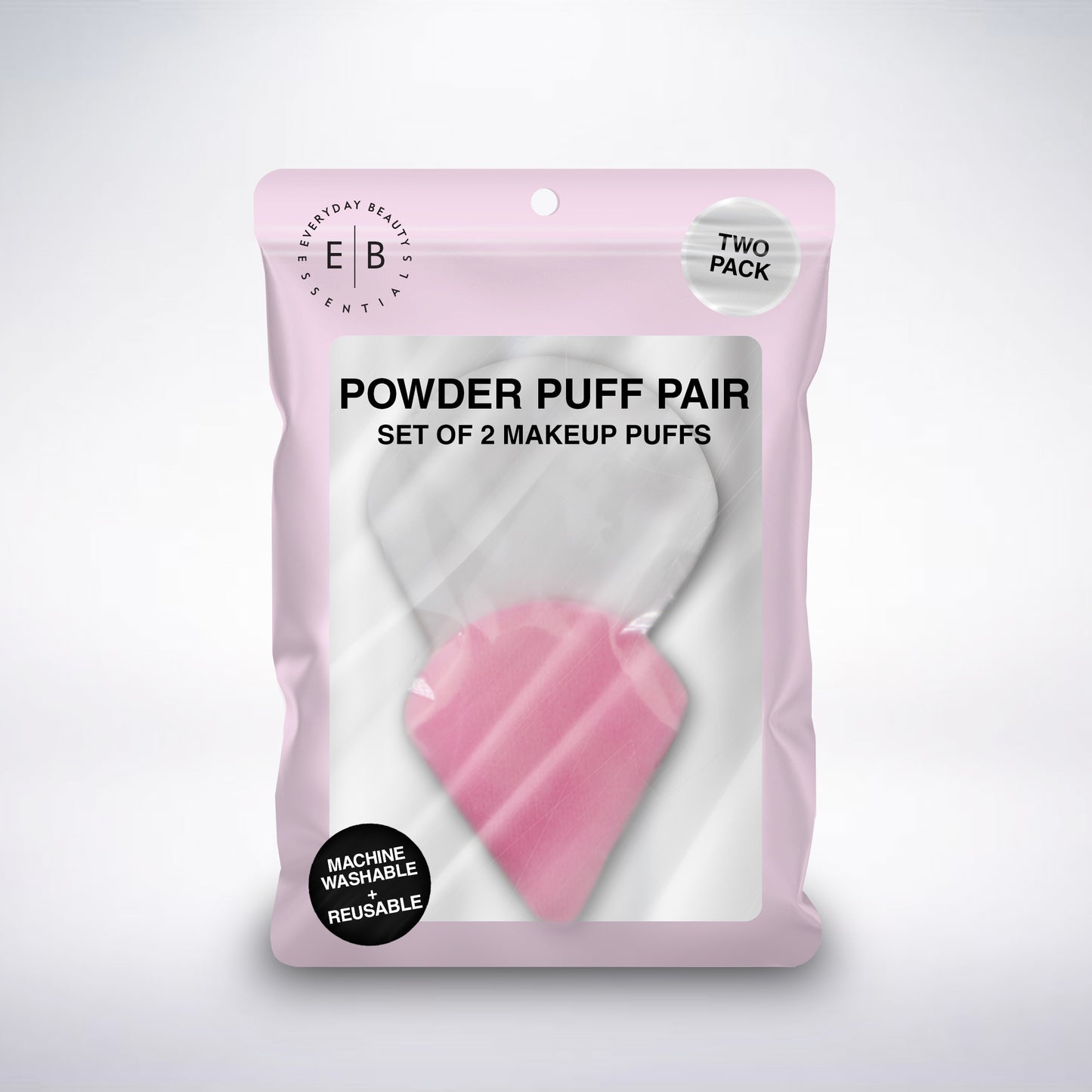 Powder Puff Pair – Set of 2 Velvety Makeup Puffs