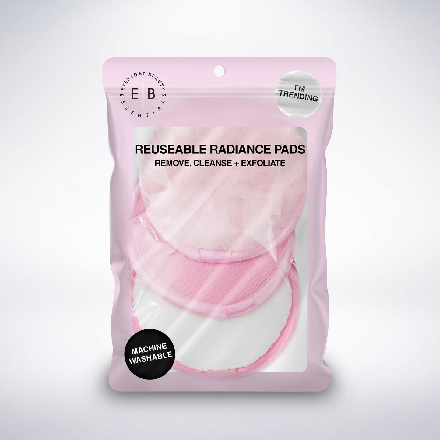 REUSABLE RADIANCE PADS – Makeup Removal & Exfoliation